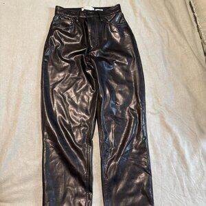 Abercrombie Leather Pants